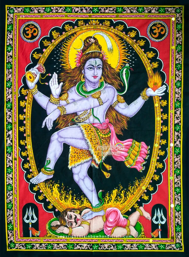 Nataraja Wall Tapestry