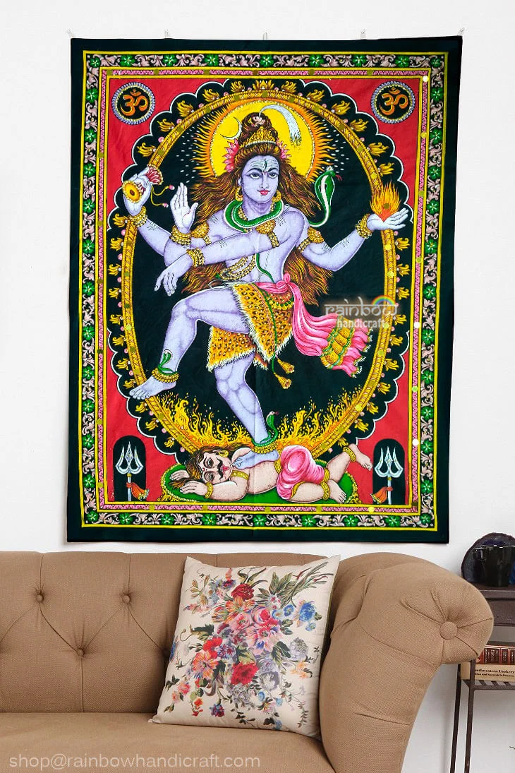 Nataraja Wall Tapestry