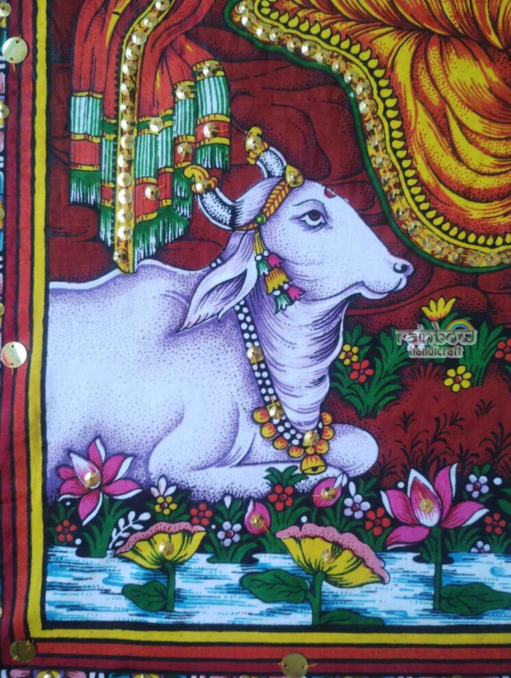 sacred cow wall tapestry